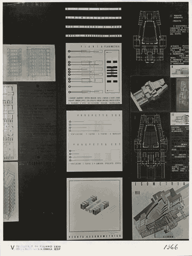 Image for V Triennale - Mostra internazionale di architettura moderna - I° galleria dell'Italia - Progetti di edifici tipici