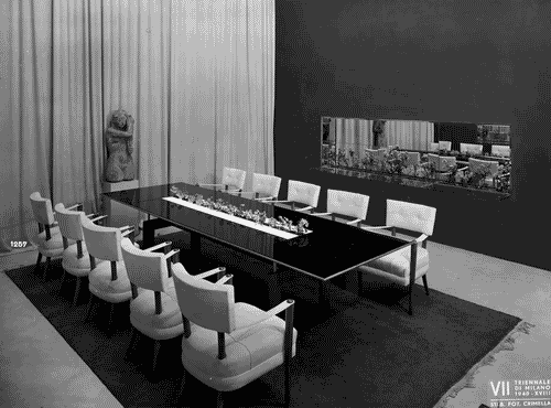 Image for VII Triennale - Galleria dell'arredamento - Prima parte - Sala da pranzo di Luigi Carlo Daneri