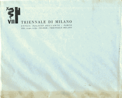 Image for Busta intestata, di colore verde, con logo di Enrico Ciuti