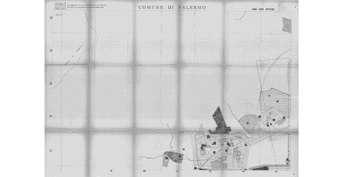 Image for 9 progetti per 9 città. Palermo: città, regione, circonvallazione. Foglio catastale n. 12