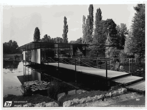 Image for X Triennale - Parco Sempione - Mostra dell'architettura in movimento - Padiglione Finmare-Finmeccanica - Renzo Zavanella - Giulio Minoletti - Mario Tevarotto