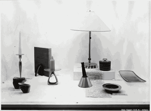 Image for VIII Triennale - Sezioni estere - Austria - Oggetti in metallo e bronzo e pizzi di Karl Hagenauer, Carl Aubock, Grete Thums, Ursula Krober e J. T. Kalmar