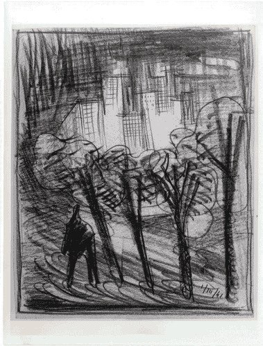 Image for Disegno a matita: "Parco a New York"